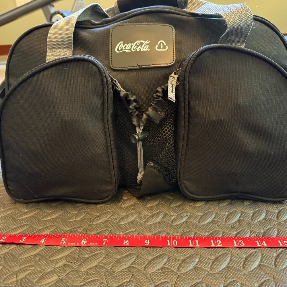 Coca Cola Black Recycle Theme Duffle Bag
